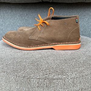 Veldskoen Heritage Bloem Orange Sole Men’s Sz 13 brown suede orange sole…